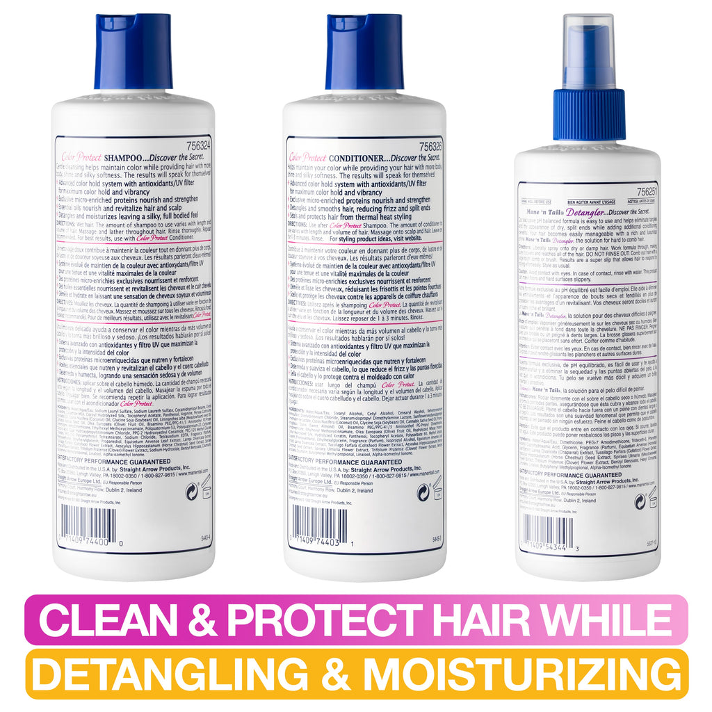 Color Protect Shampoo & Conditioner Plus Detangler Set