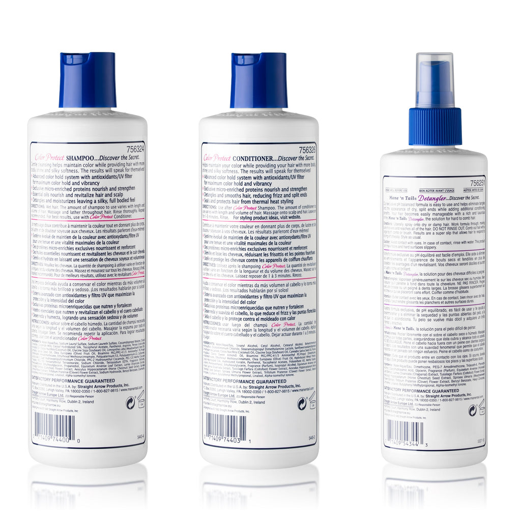 Color Protect Shampoo & Conditioner Plus Detangler Set