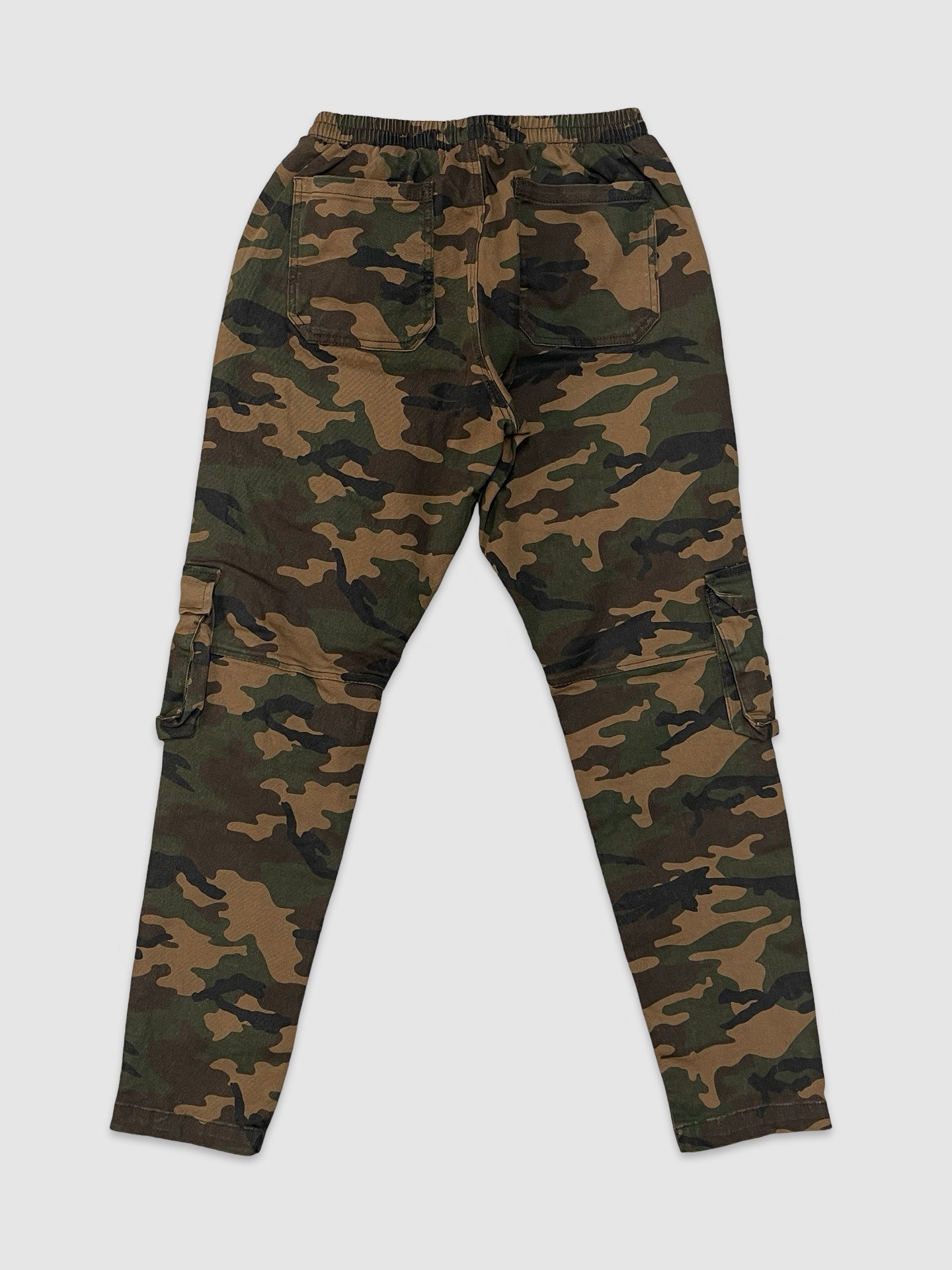DEN-24H003-Straight Fit Camo Jogger Pants
