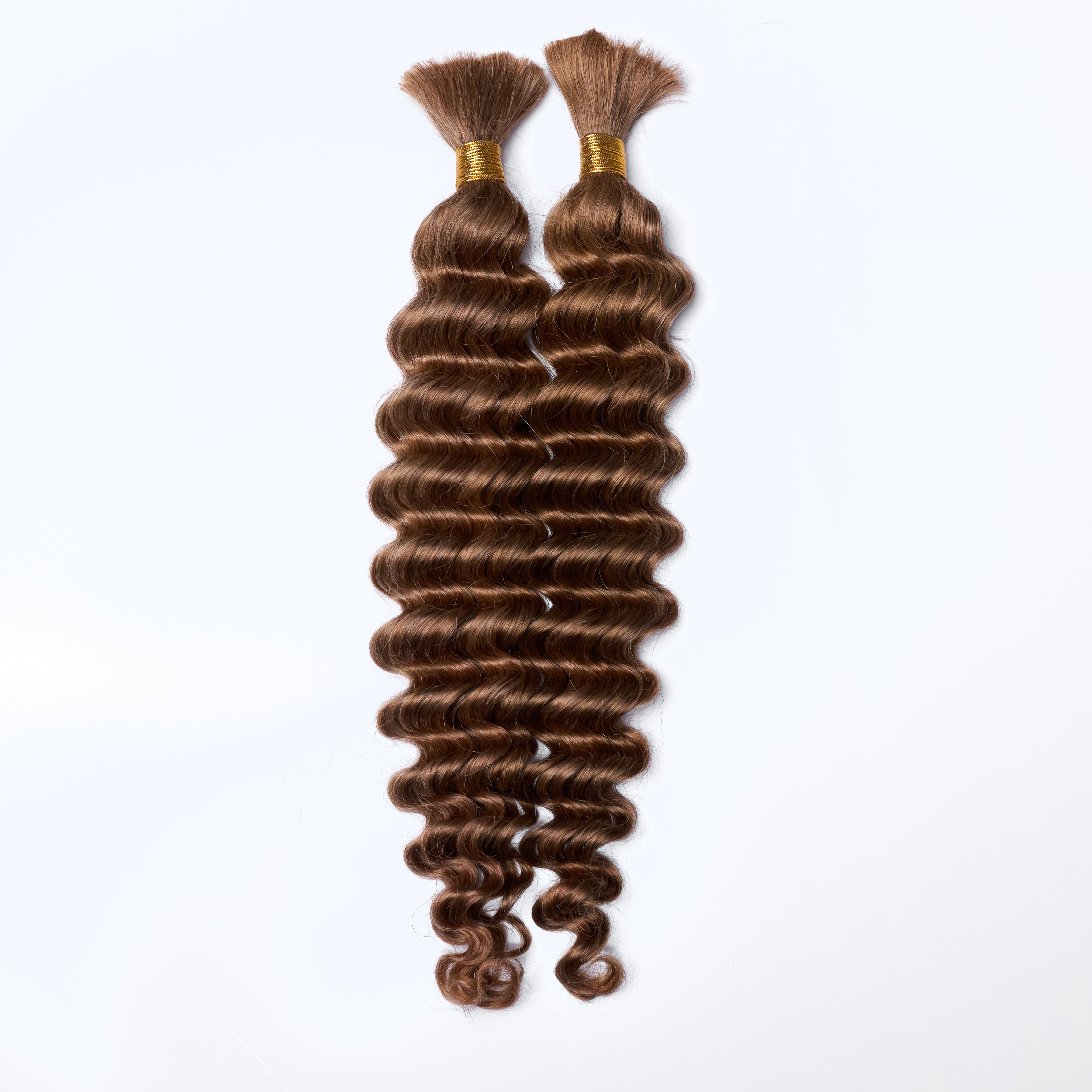 TedHair 20inch Deep Wave Bulk Hair For Braiding #30 Color