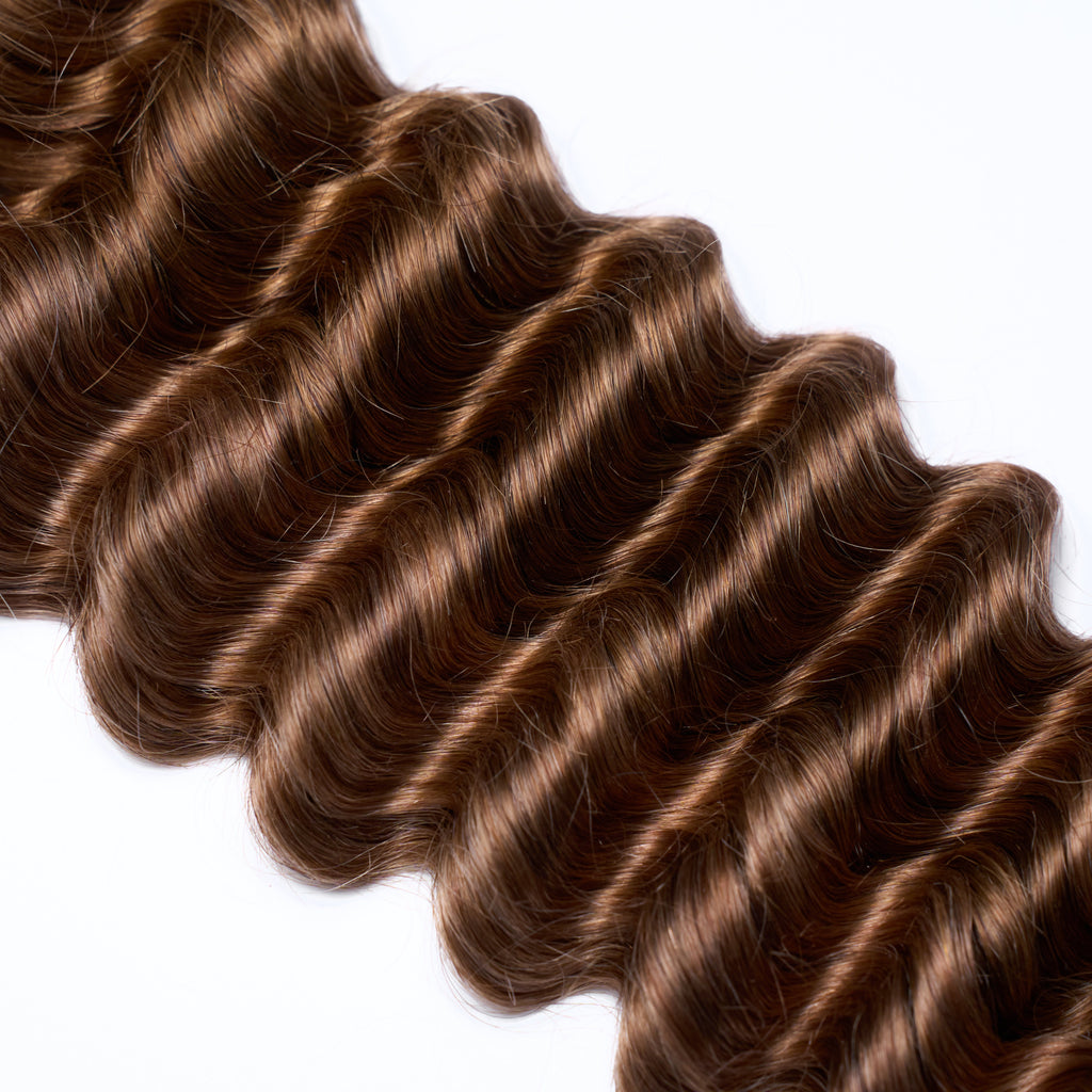 TedHair 20inch Deep Wave Bulk Hair For Braiding #30 Color