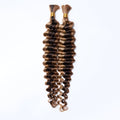 TedHair 20inch Deep Wave Bulk Hair For Braiding #P4/27 Color