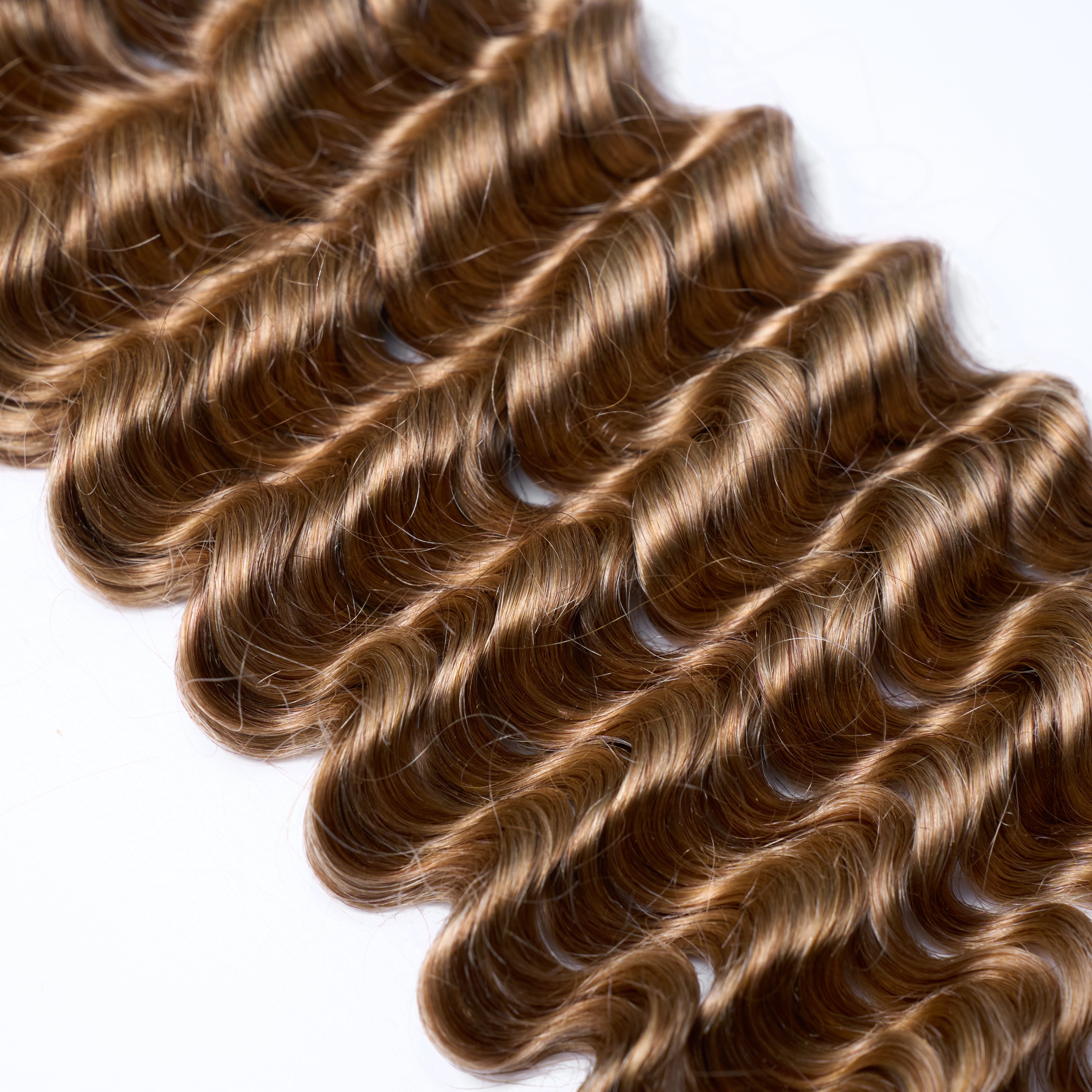 TedHair 20inch Deep Wave Bulk Hair For Braiding #27 Color