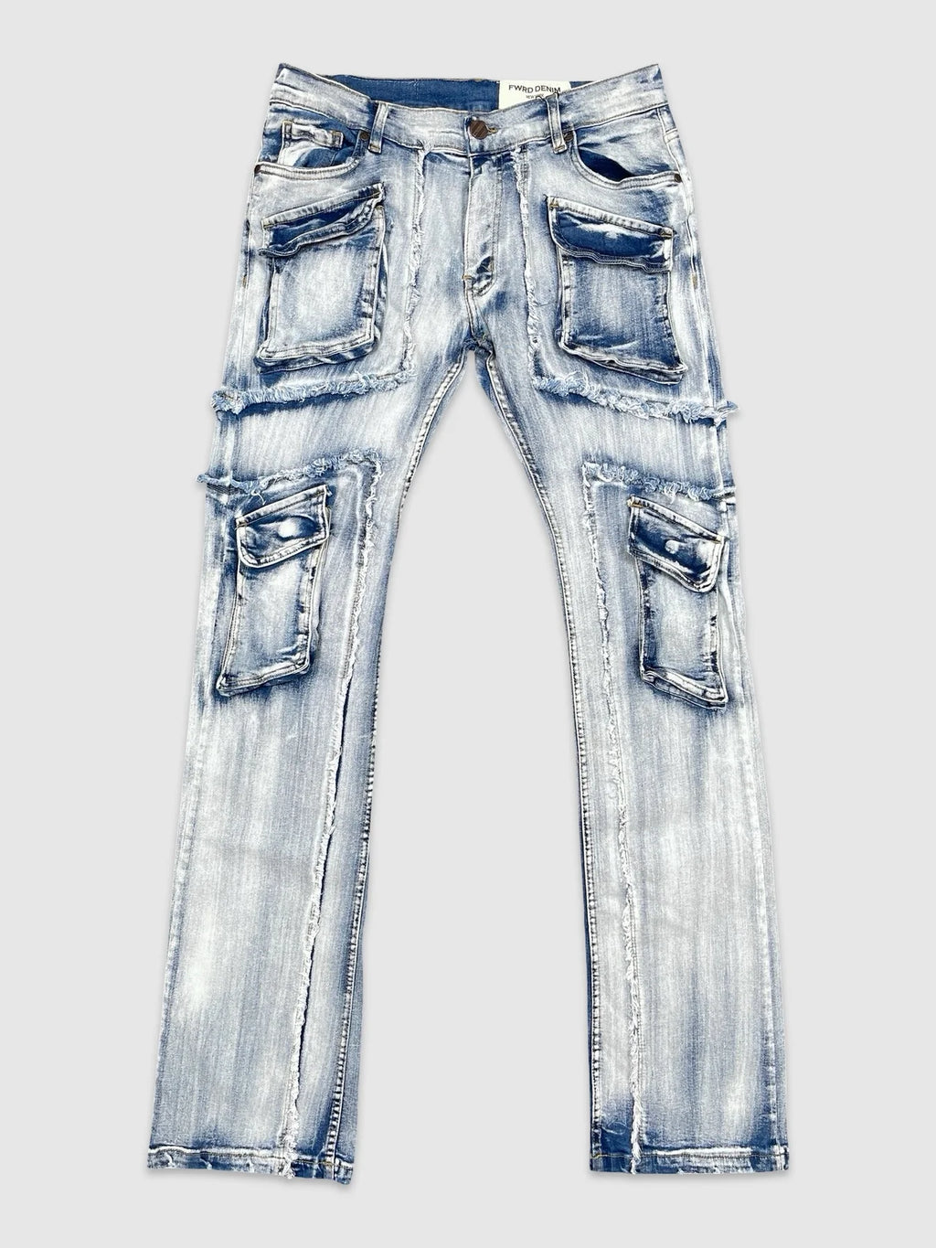 Cargo Panel Denim Pants Regular