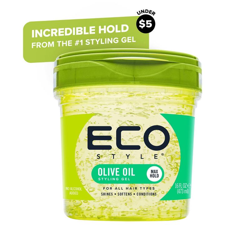 ECO STYLE Professional Olive Styling Gel - 16 fl oz