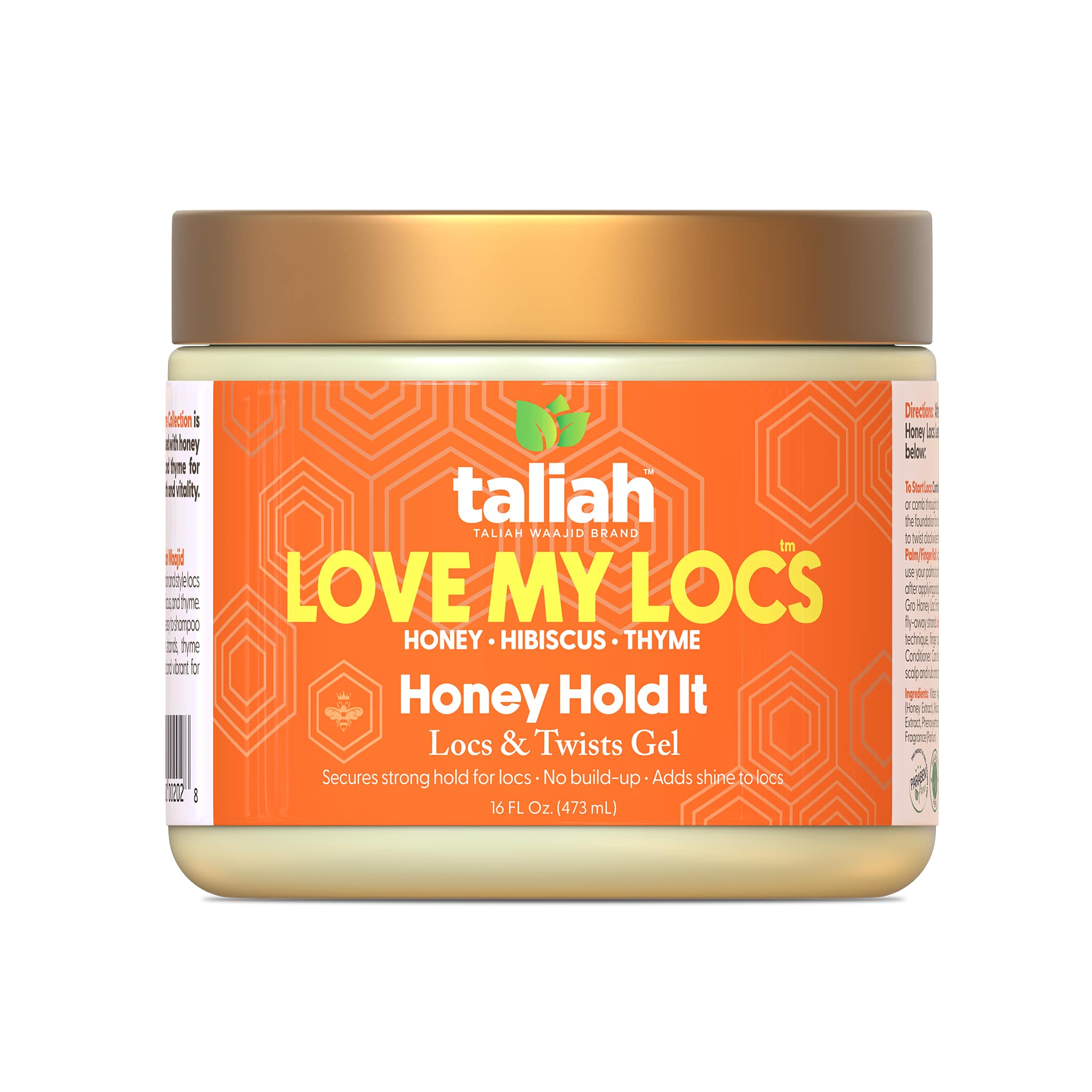 Honey Hold It Locs & Twists Gel 16oz