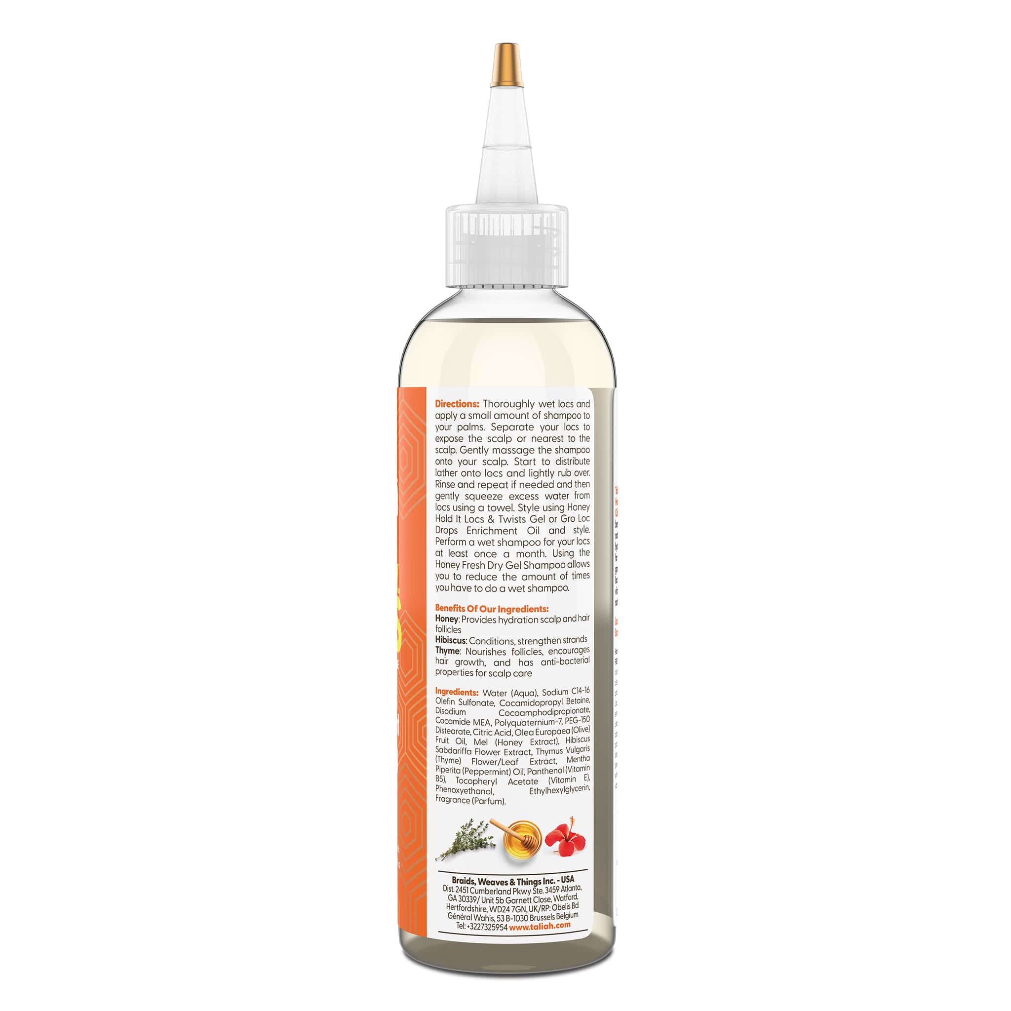 Honey Mint Clarifying Shampoo Sulfate FREE 8oz