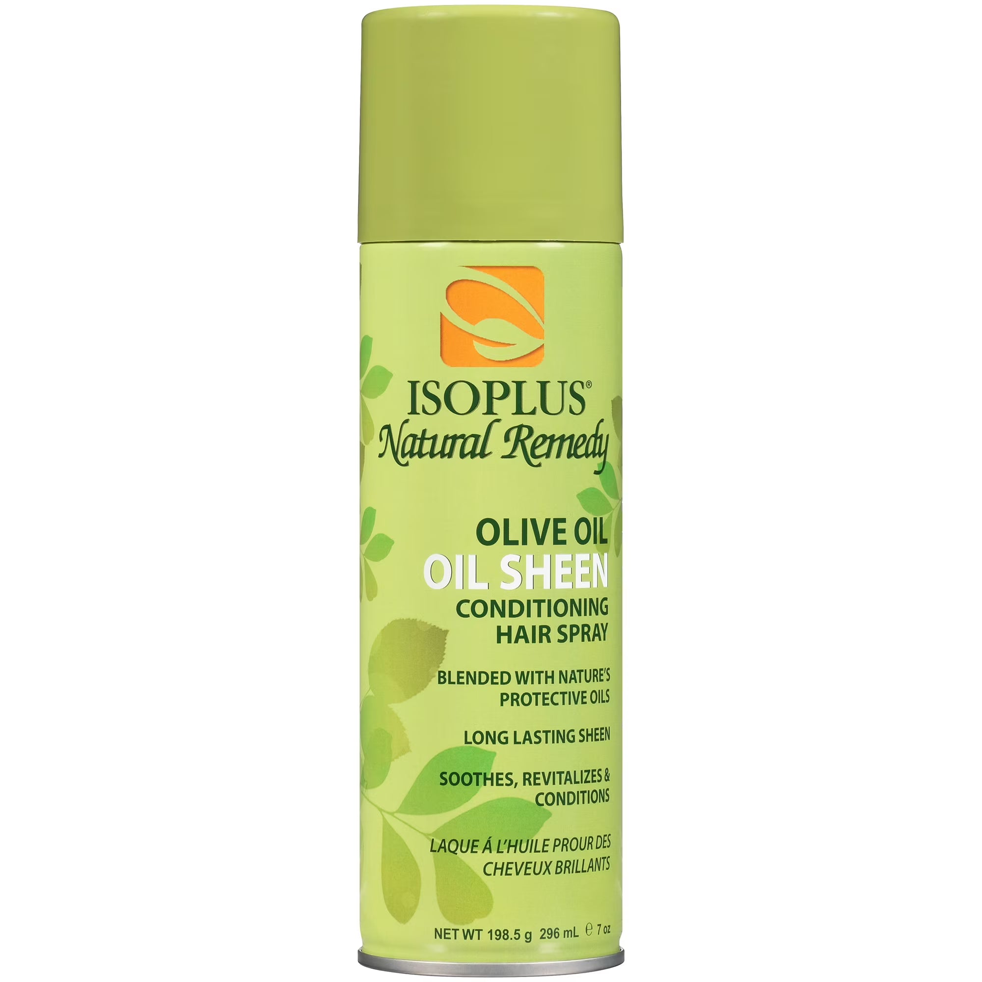 Isoplus Natural Remedy Tea Tree & Aloe Vera Oil Sheen Conditioning Hair Spray 7 Oz.