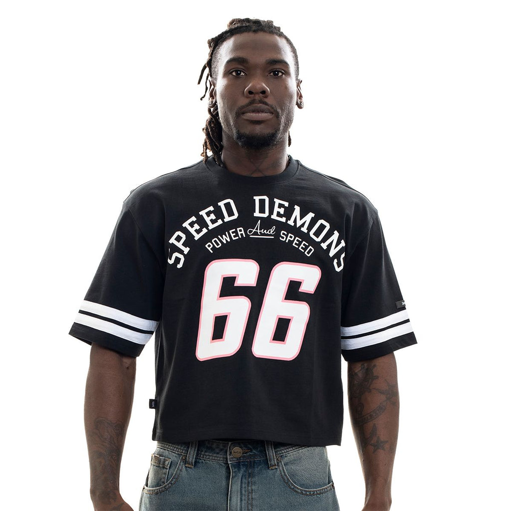 JDS-SS5114-Speed Demons Crop Tee
