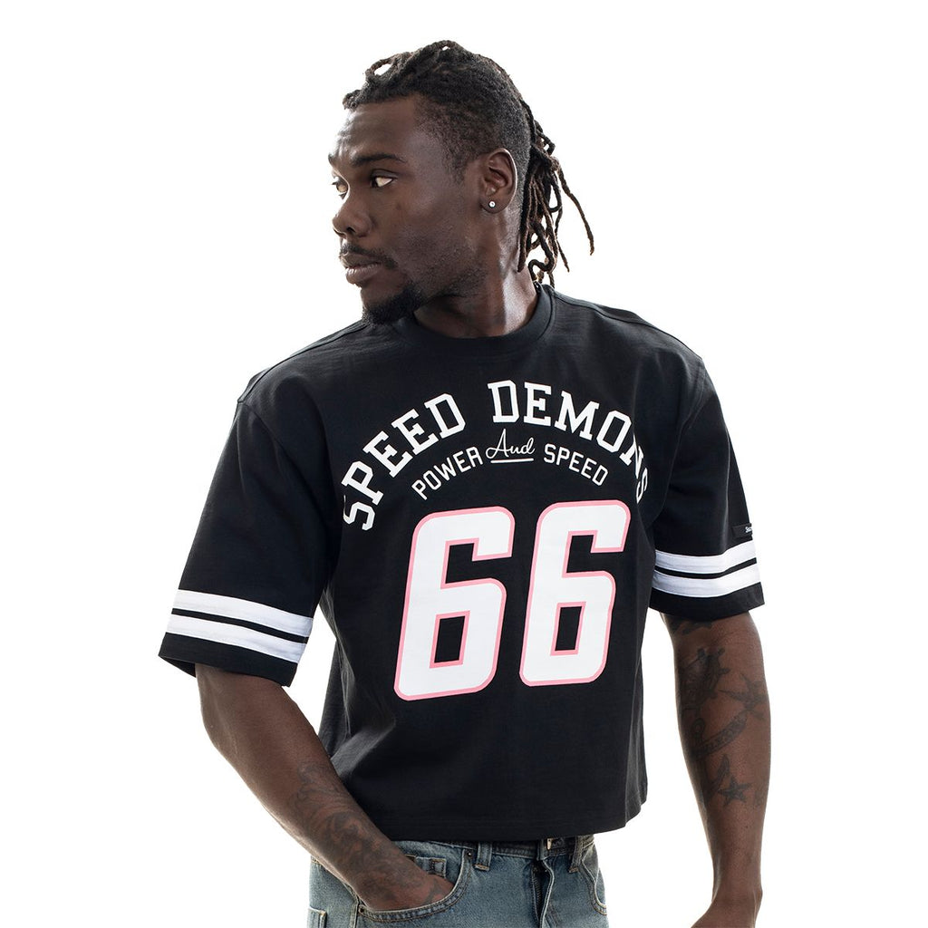 JDS-SS5114-Speed Demons Crop Tee