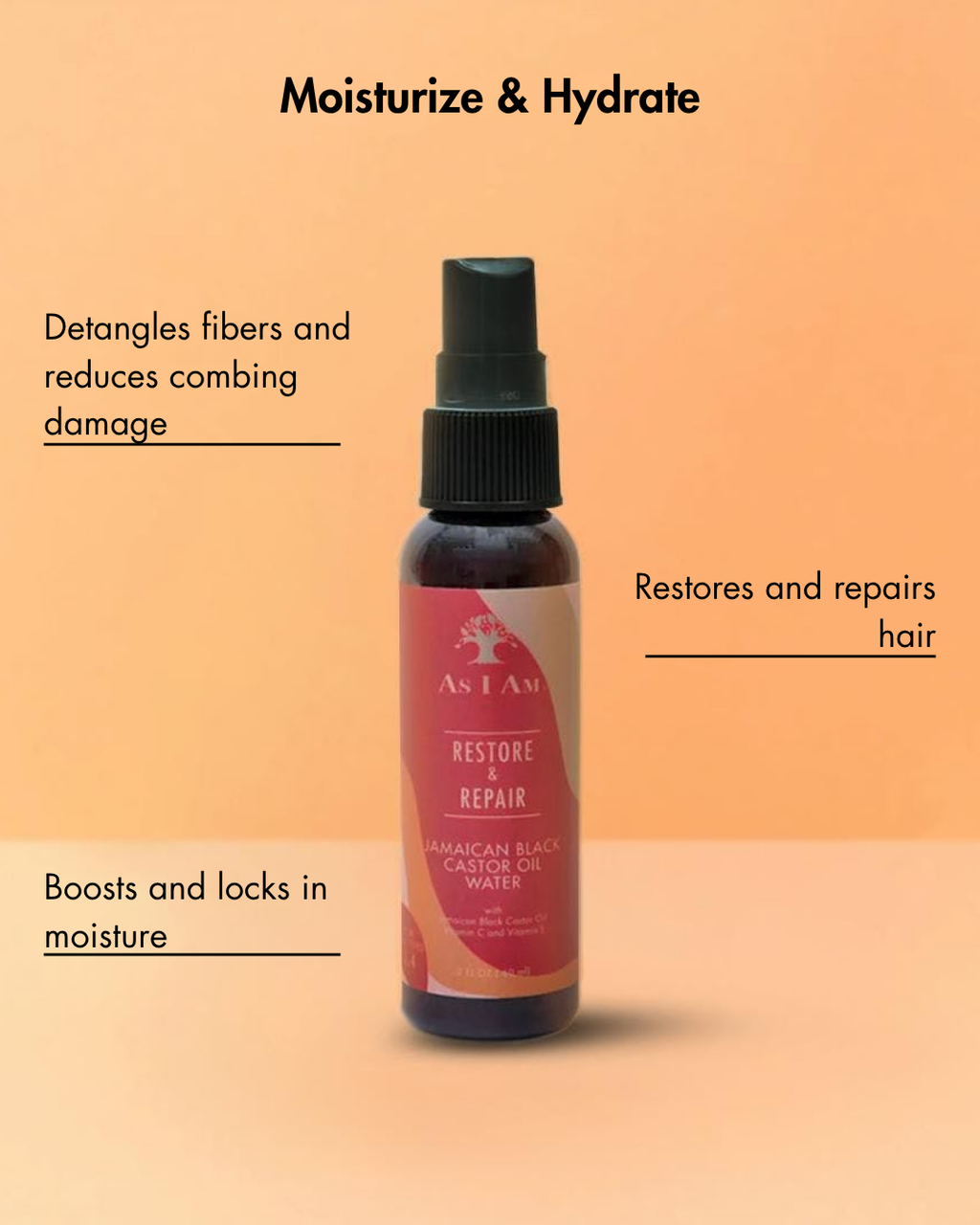 Jamaican Black Castor Oil  Water 2 ounce