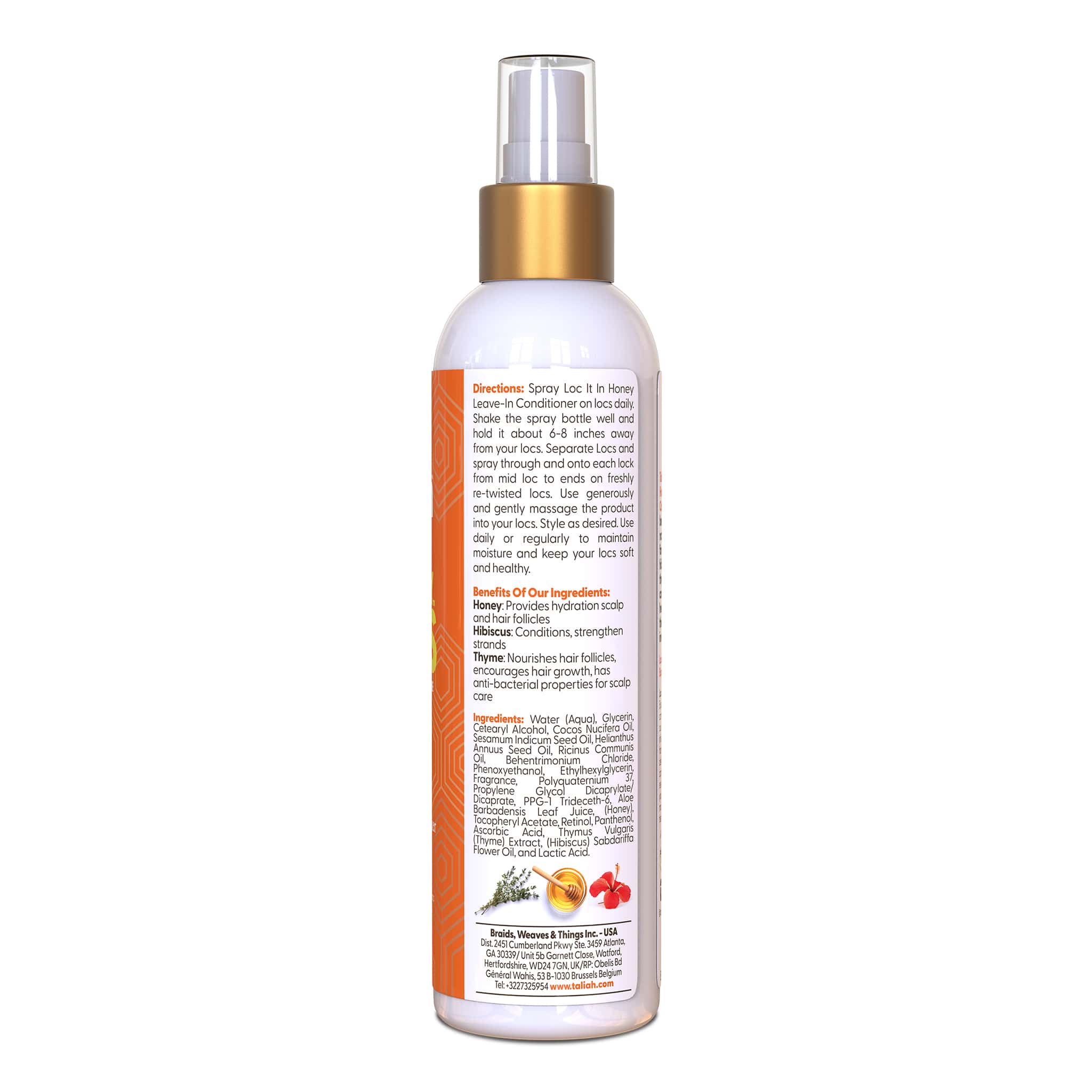 Loc It In Honey Leave-In Conditioner 8oz
