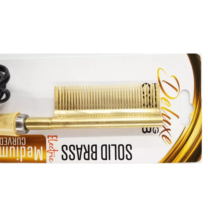 Stella Pro Deluxe Electric Straightening Pressing Comb