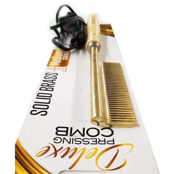 Stella Pro Deluxe Electric Straightening Pressing Comb
