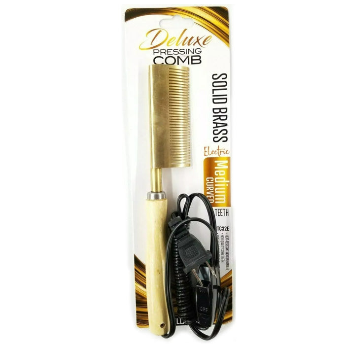 Stella Pro Deluxe Electric Straightening Pressing Comb