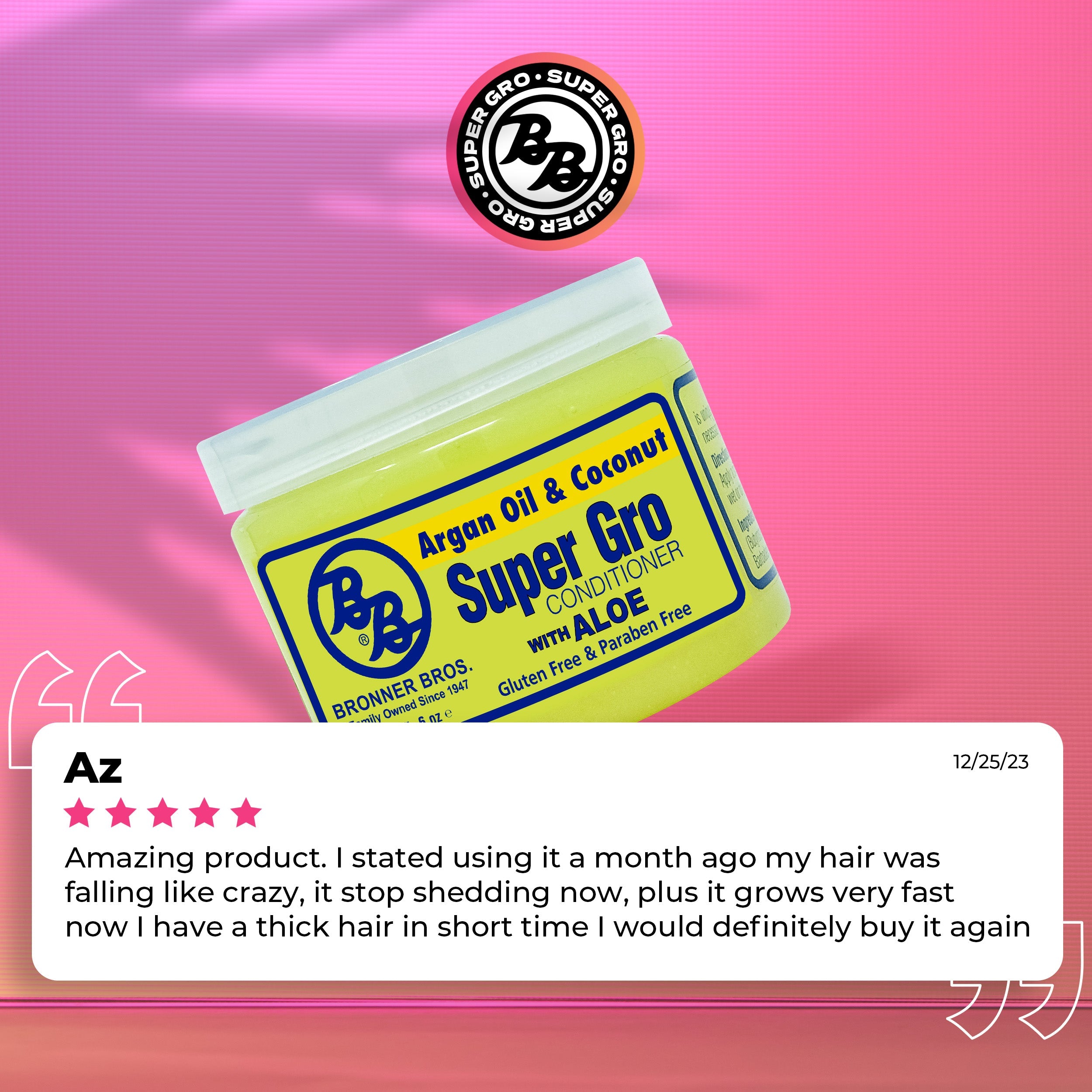 BB Super Gro Argan & Coconut