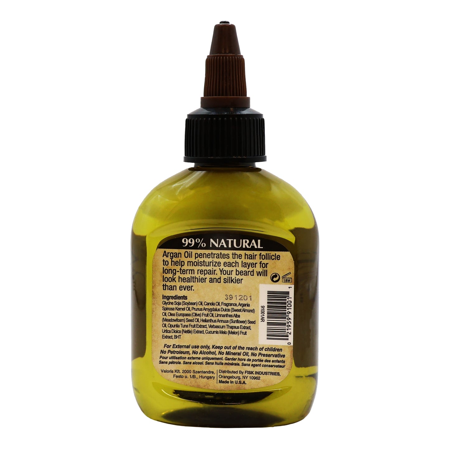 Arlos Beard Oil with Argan Oil 2.5 Oz.