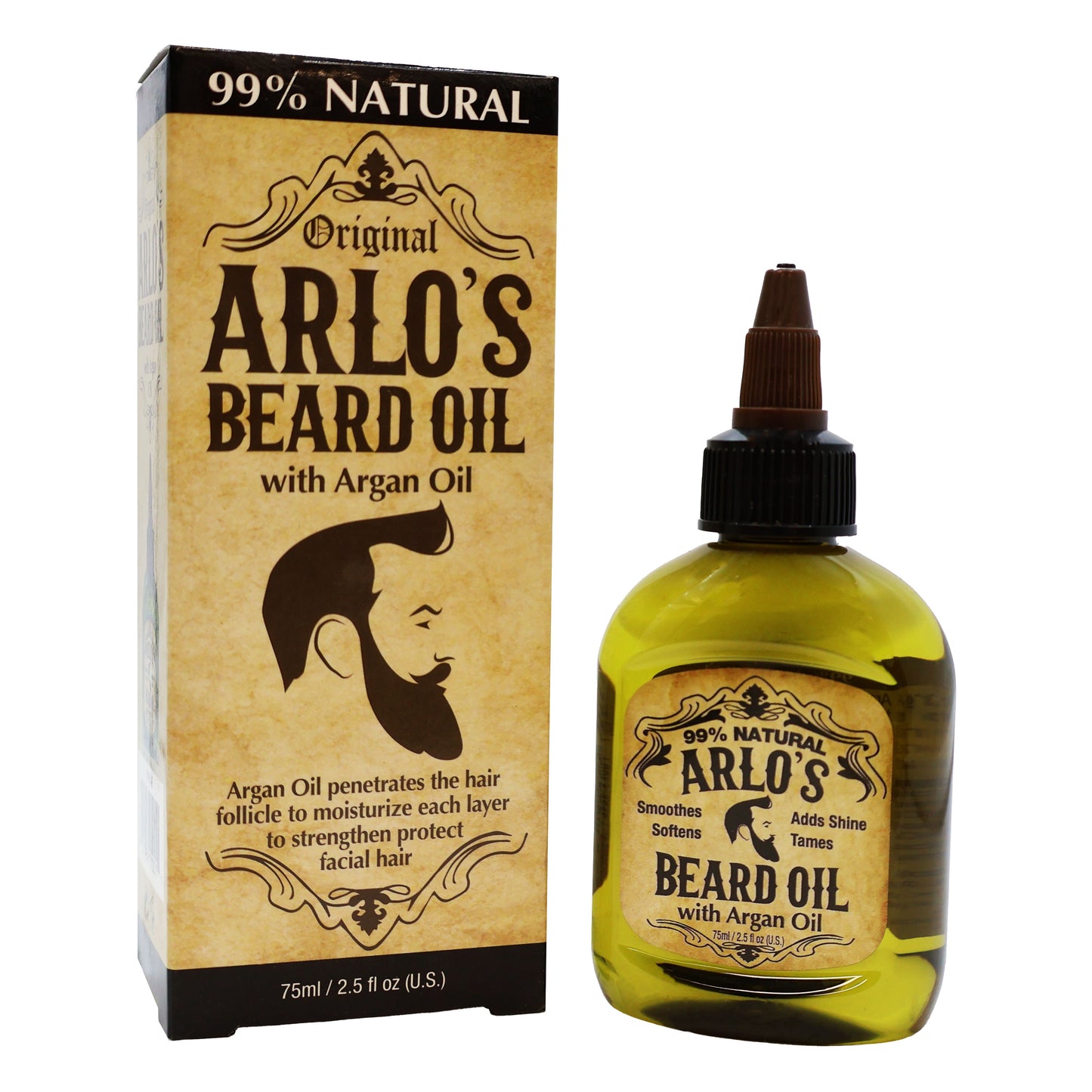 Arlos Beard Oil with Argan Oil 2.5 Oz.