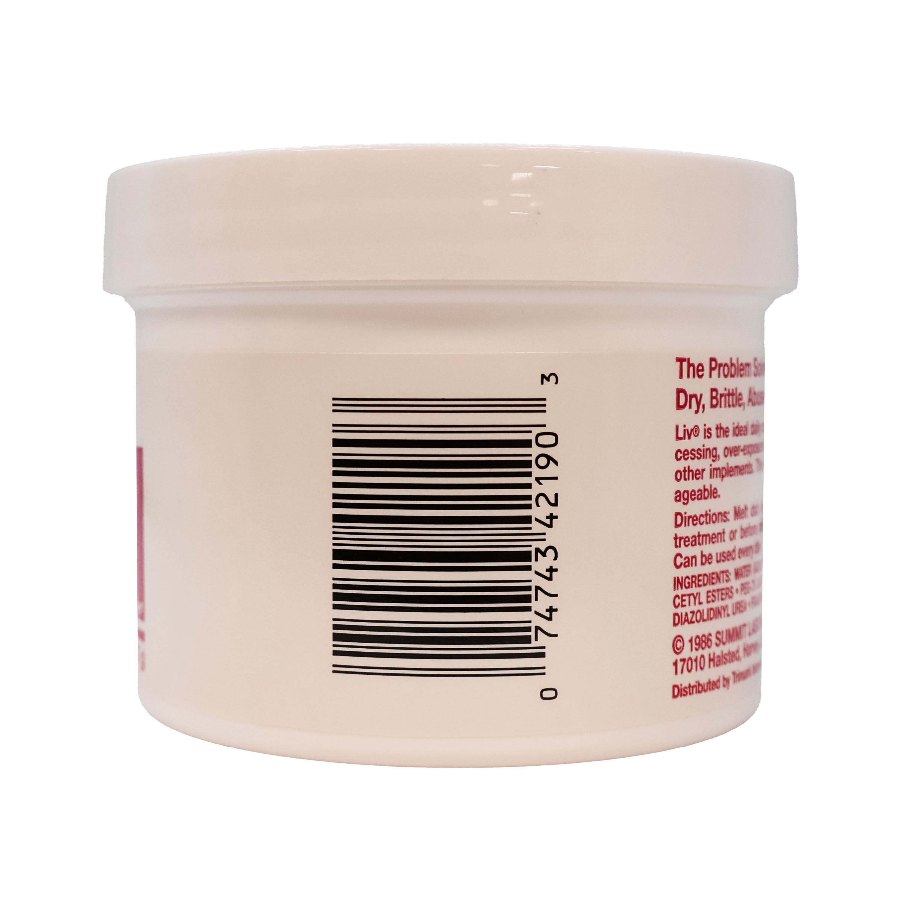 Summit Liv The Problem Solver Creme Hair Dressing and Conditioner 8 Oz.