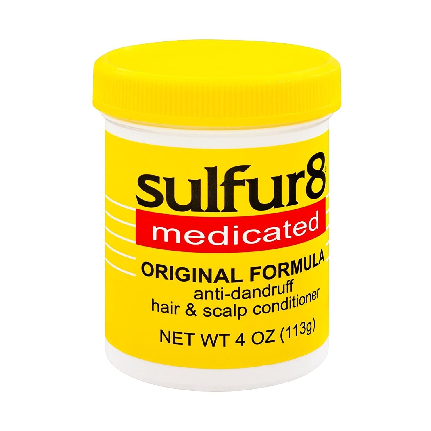 Sulfur8 Medicated Original Formula Anti Dandruff Hair Scalp Conditioner 4 Oz