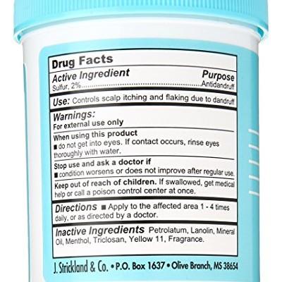 Sulfur8 Medicated Light Formula Anti Dandruff Hair Scalp Conditioner 4 Oz