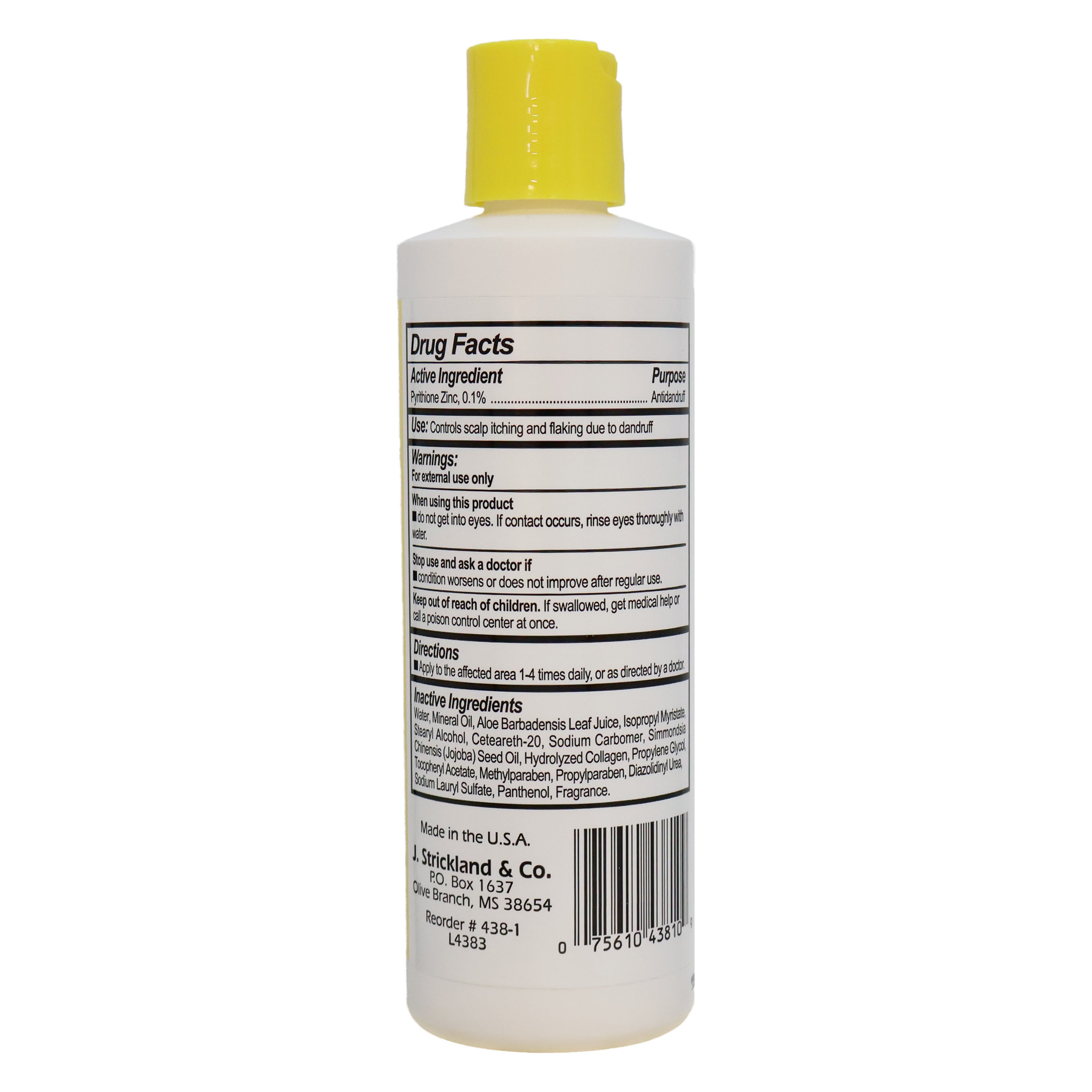 Sulfur8 Medicated Anti Dandruff Oil Moisturizing Hair Lotion 8 Oz.