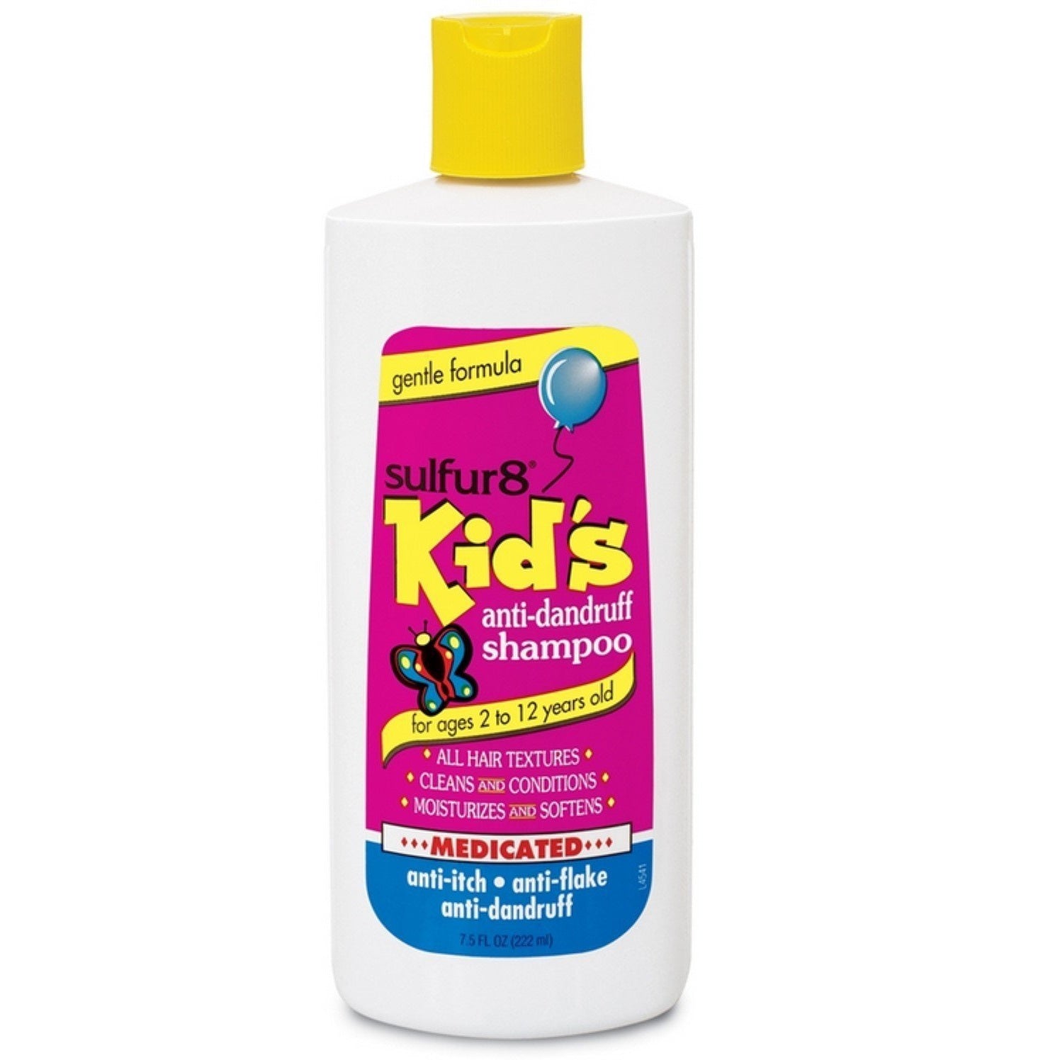 Sulfur8 Kids Medicated Anti Dandruff Shampoo 7.5 Oz
