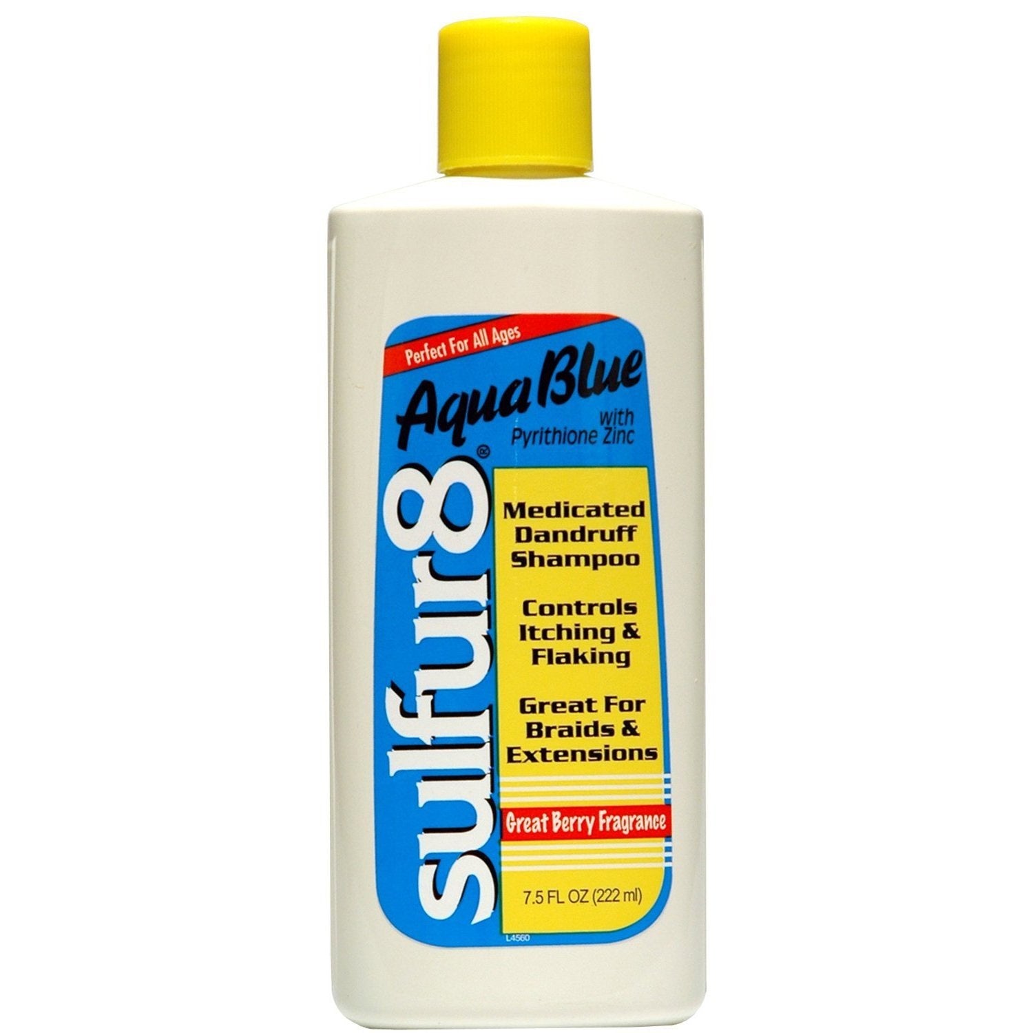 Sulfur 8 Aqua Blue Medicated Dandruff Shampoo 7.5 Oz.