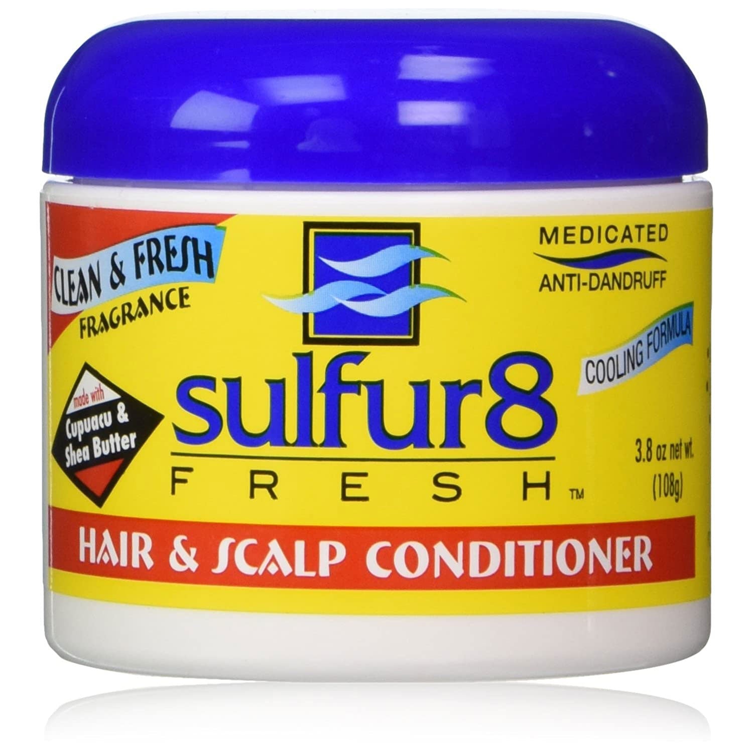 Sulfur 8 Clean Fresh Conditioner Hair Scalp 3.8 Oz.