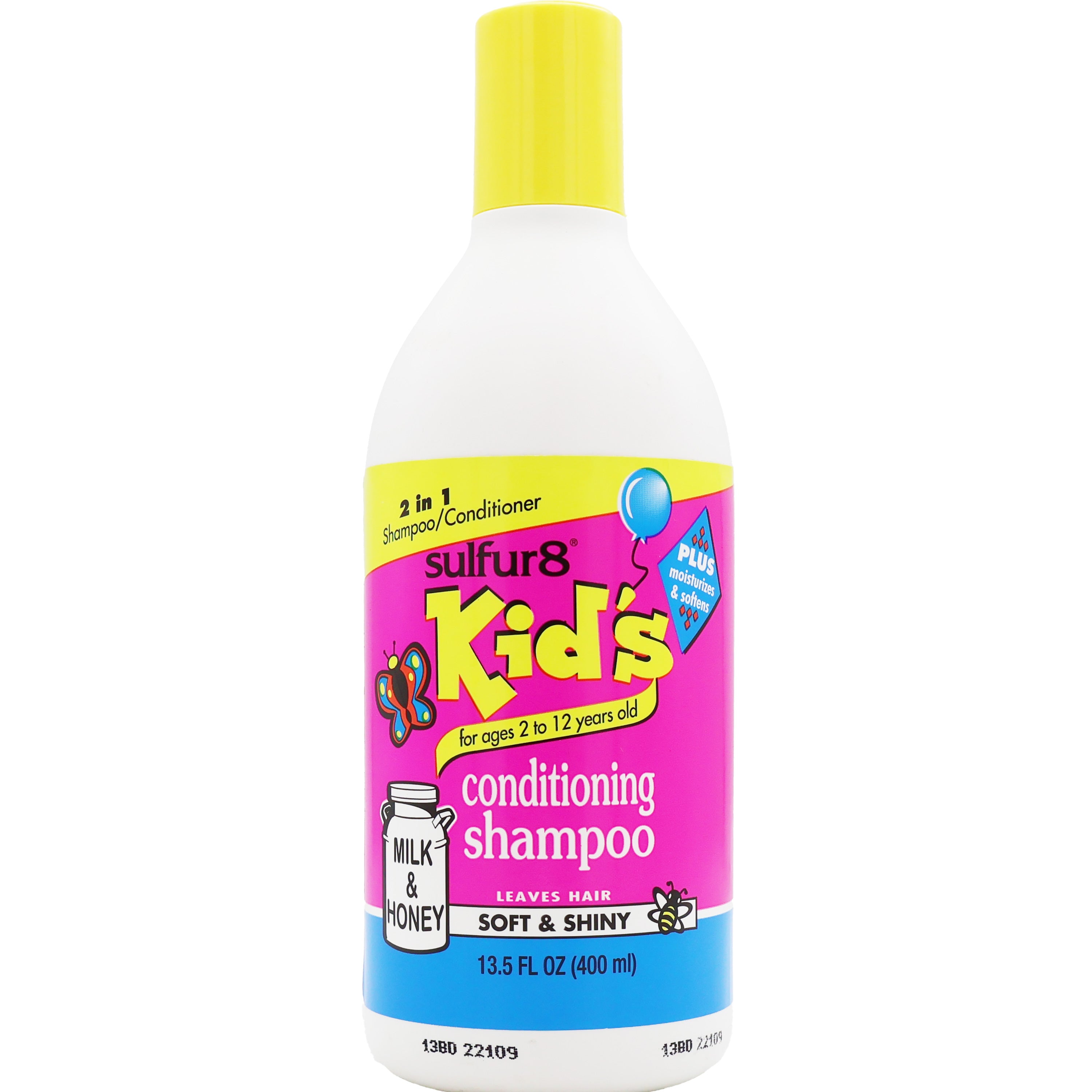 Sulfur 8 Kids Milk And Honey Conditioning Shampoo 13.5 Oz