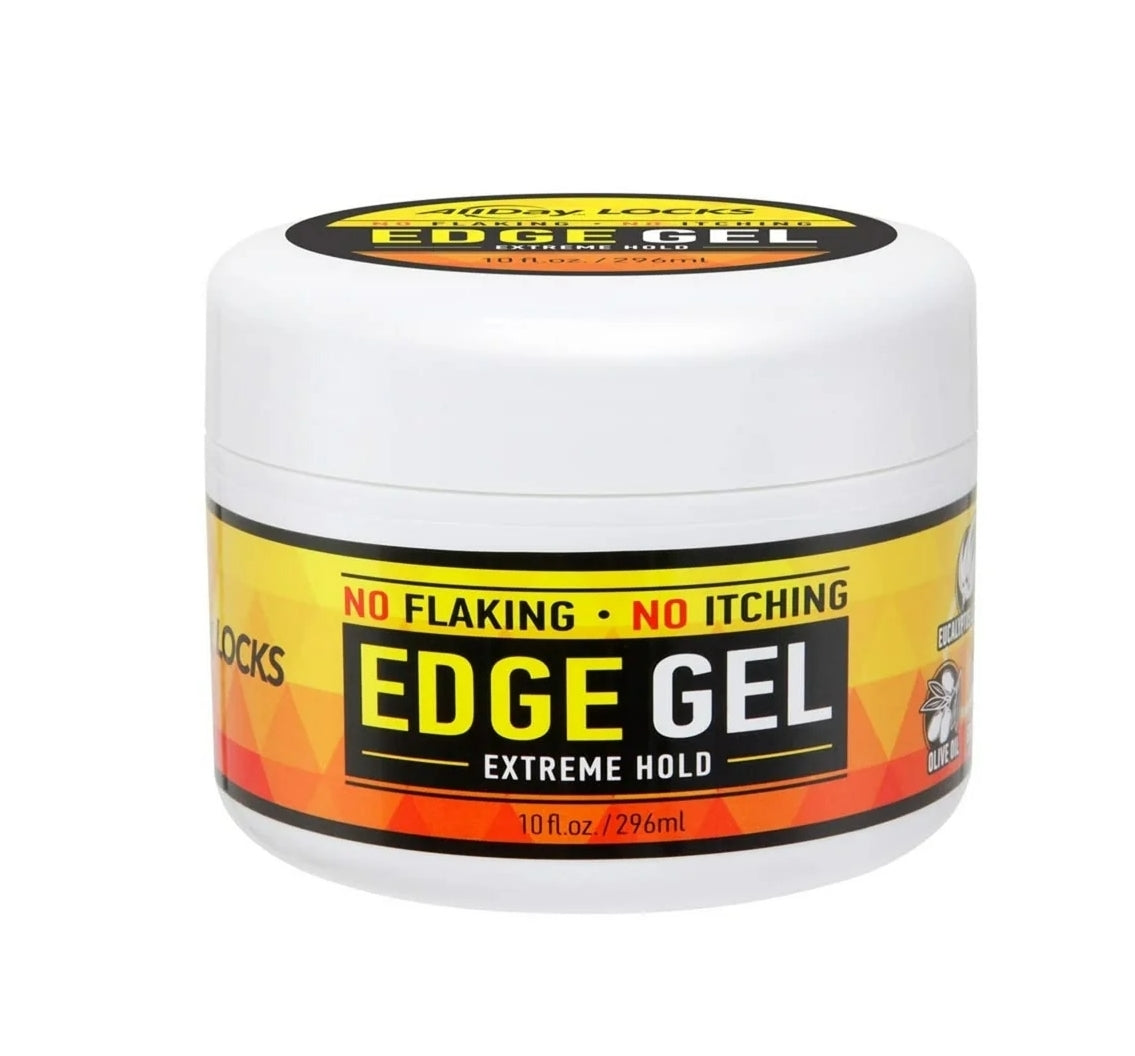 AllDay Locks Edge Gel – Extreme Hold – Choose Size | Sleek, Smooth  Long-Lasting