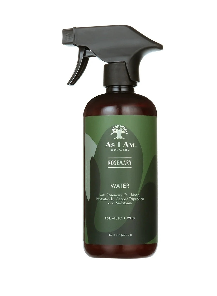 AS I Am Rosemary Water 16 fl. oz., All Hair Type, Moisturizing, Unisex