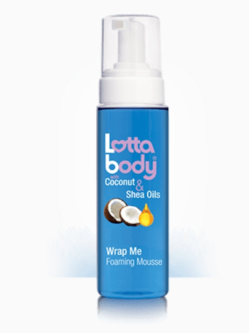 Lottabody With Coconut & Shea Oils Wrap Me Foaming Mousse 7oz (PC)