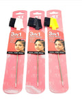 AB 3 in 1 Edge Brush w/ Metal Pin