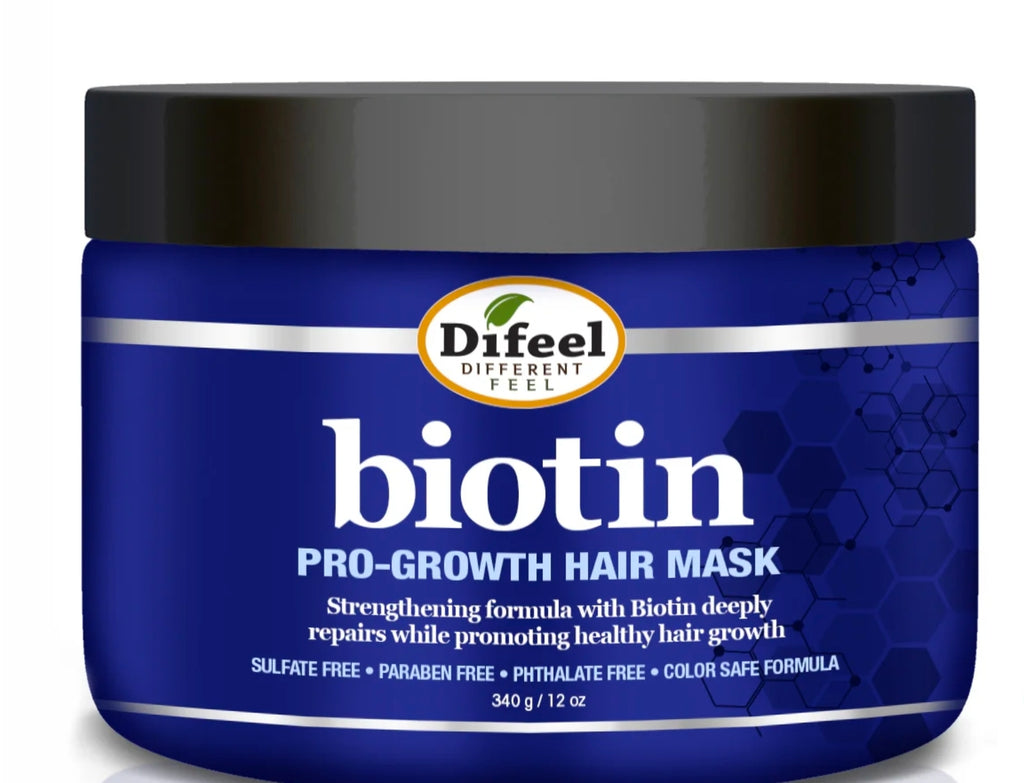 Difeel Biotin Pro-Growth Hair Mask 12 oz.