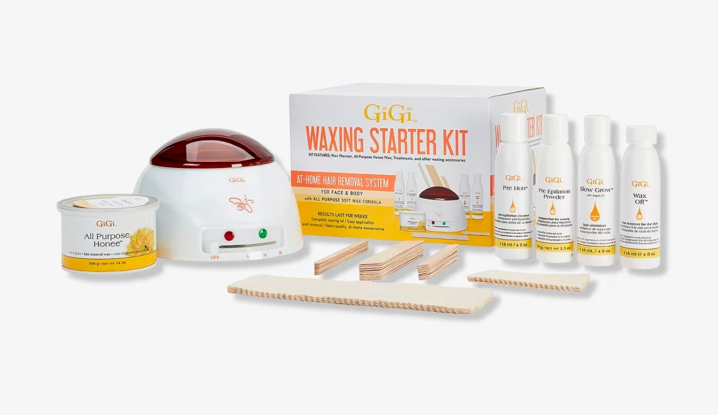 Gigi At Home Beginner Waxing Starter Kit
