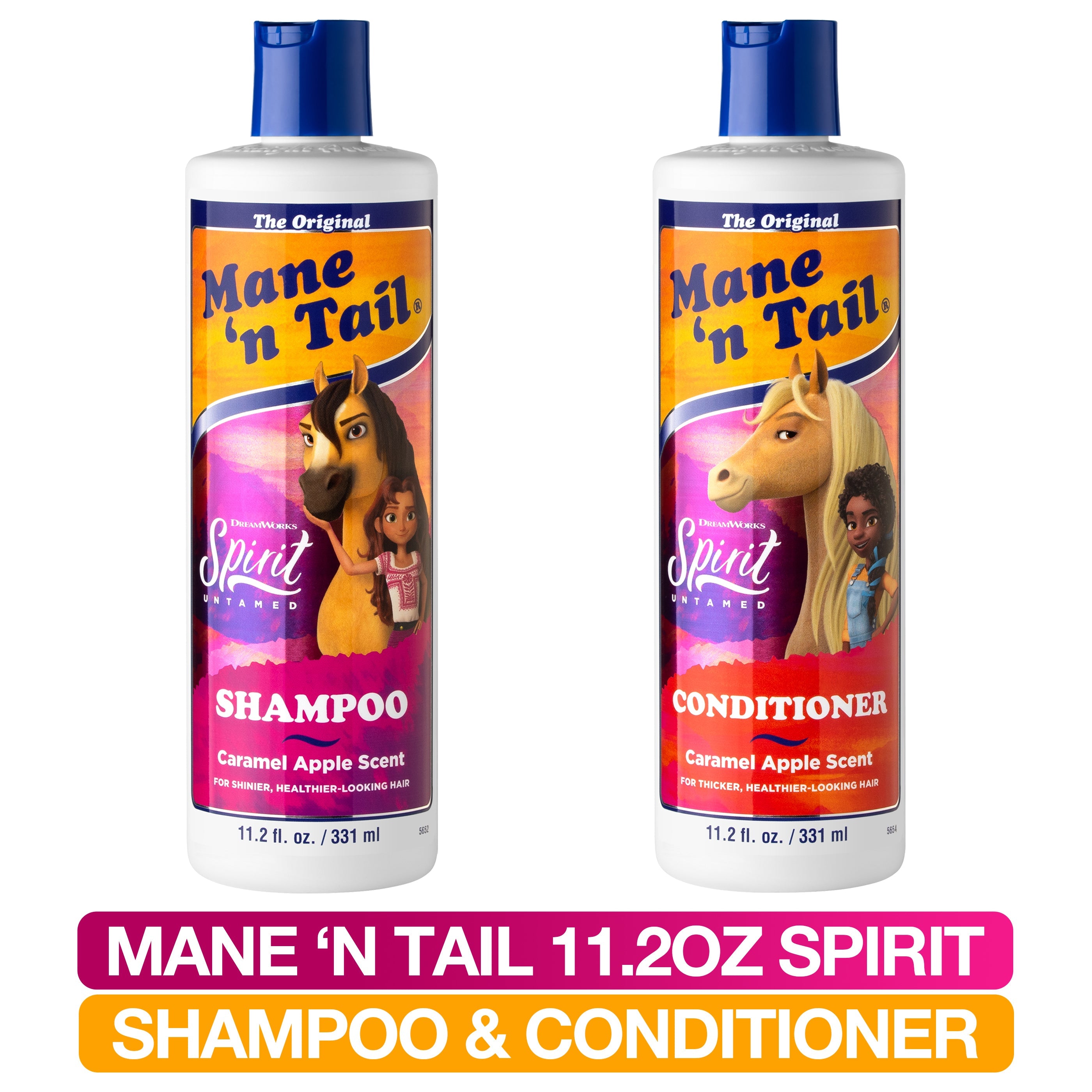 Spirit Untamed Kids Shampoo + Conditioner Caramel Apple Scented