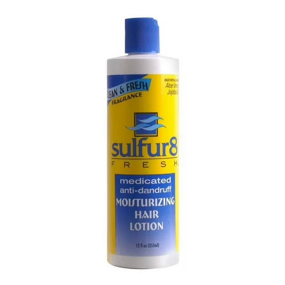 Sulfur 8 Fresh Moisturizing Hair Lotion 12 Oz, Pack of 1