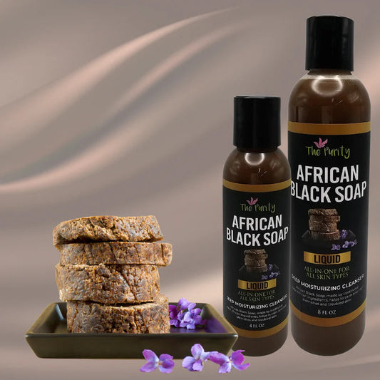 The Purity African Black Soap Liquid