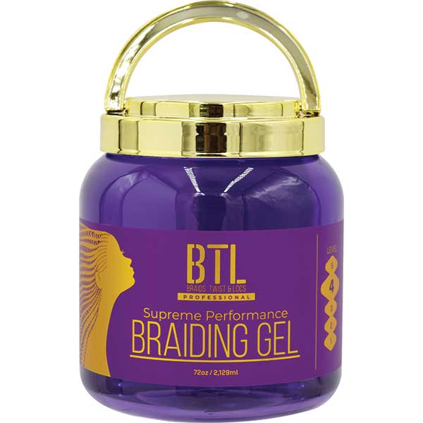 WHOLESALE BTL BRAID GEL EXTREME SUPREME 8OZ 16OZ 72OZ 3PK 6PK