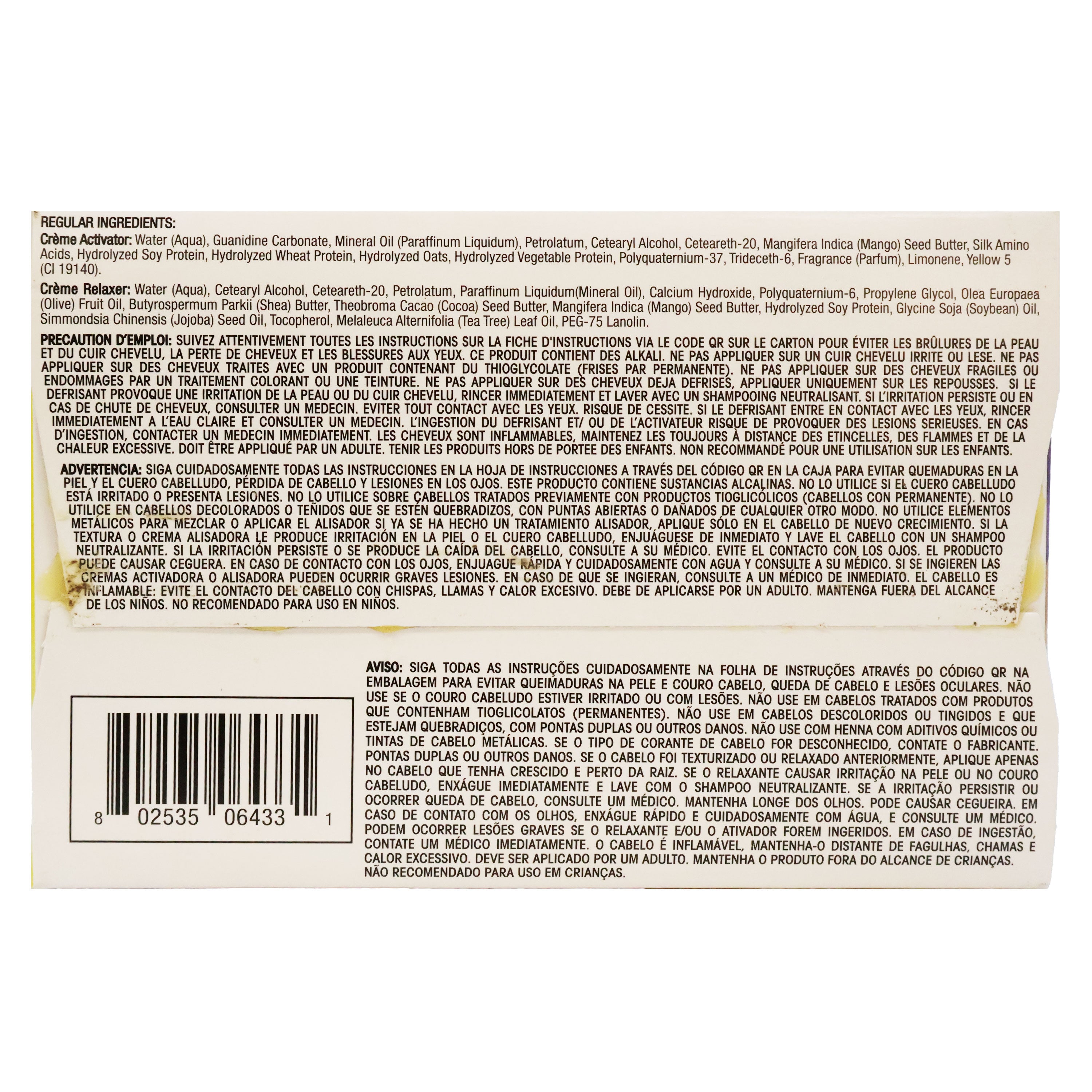 Profectiv MegaGrowth Anti-Damage No-Lye Relaxer, Regular, 6 Touch-up Applications