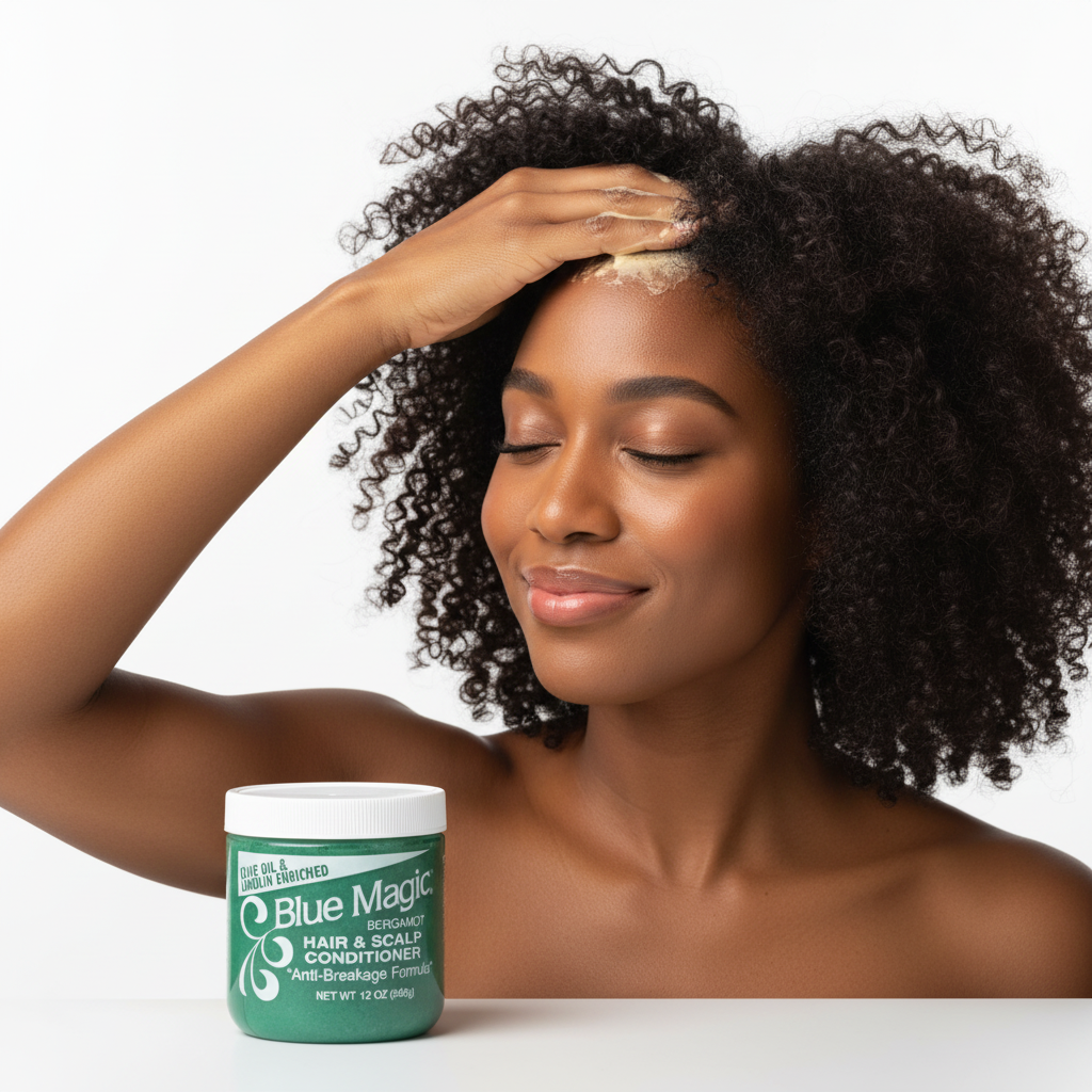 Blue Magic Hair & Scalp Conditioner lifestyle