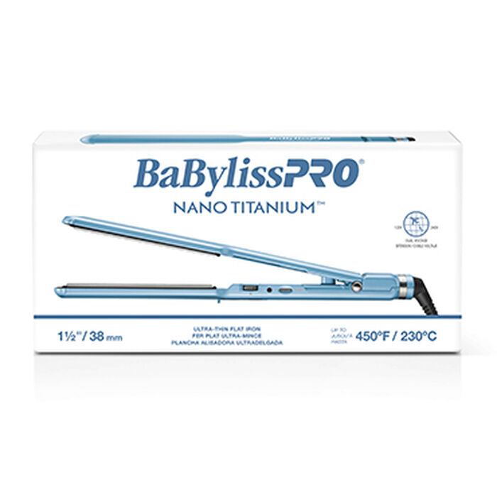 BaBylissPRO® Nano Titanium™ 1½ " Ultra-Thin Straightener