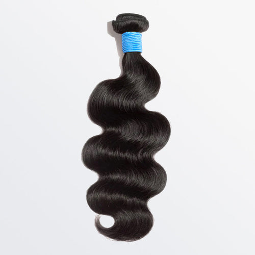 TedHair 10-36 Inch Body Wavy Virgin Brazilian Hair #1B Natural Black