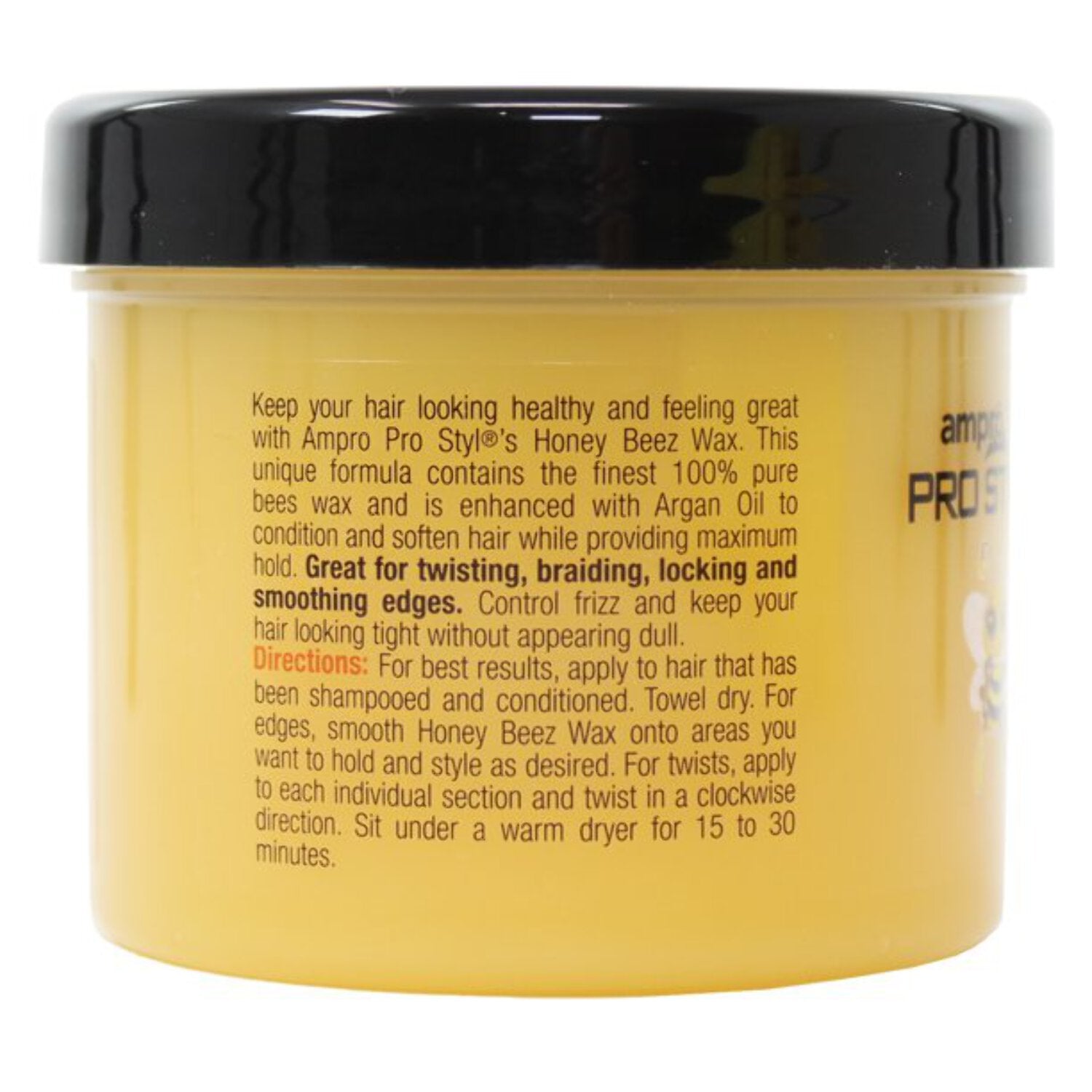 Ampro Pro Styl Beez Wax, Hair Wax, 4 oz