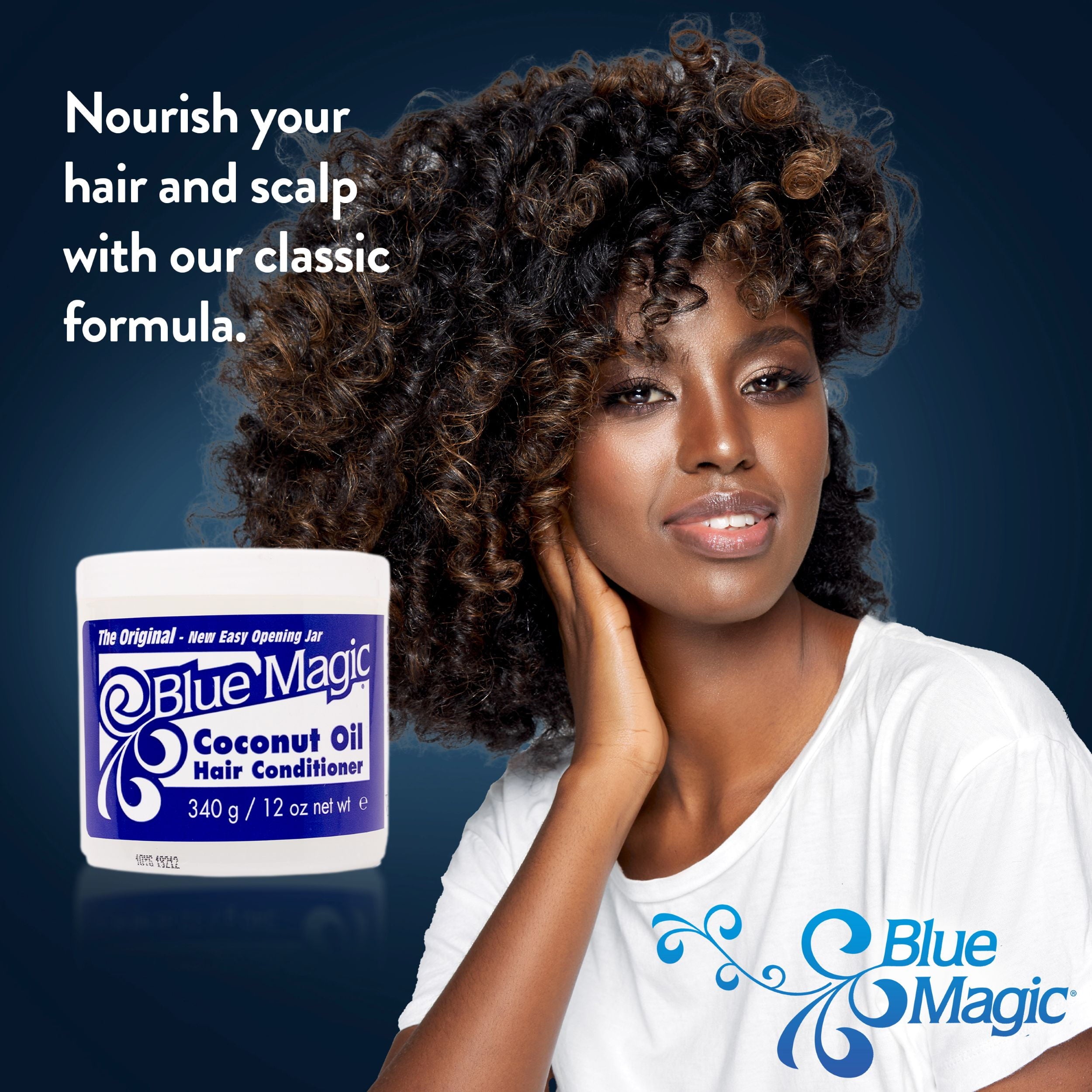 Blue Magic Coconut Oil Hair Conditioner, 12 oz