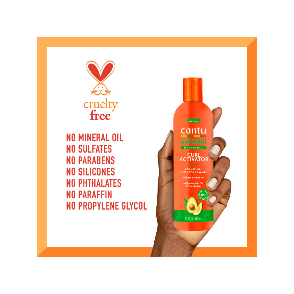 Avocado Hydrating Curl Activator Cream