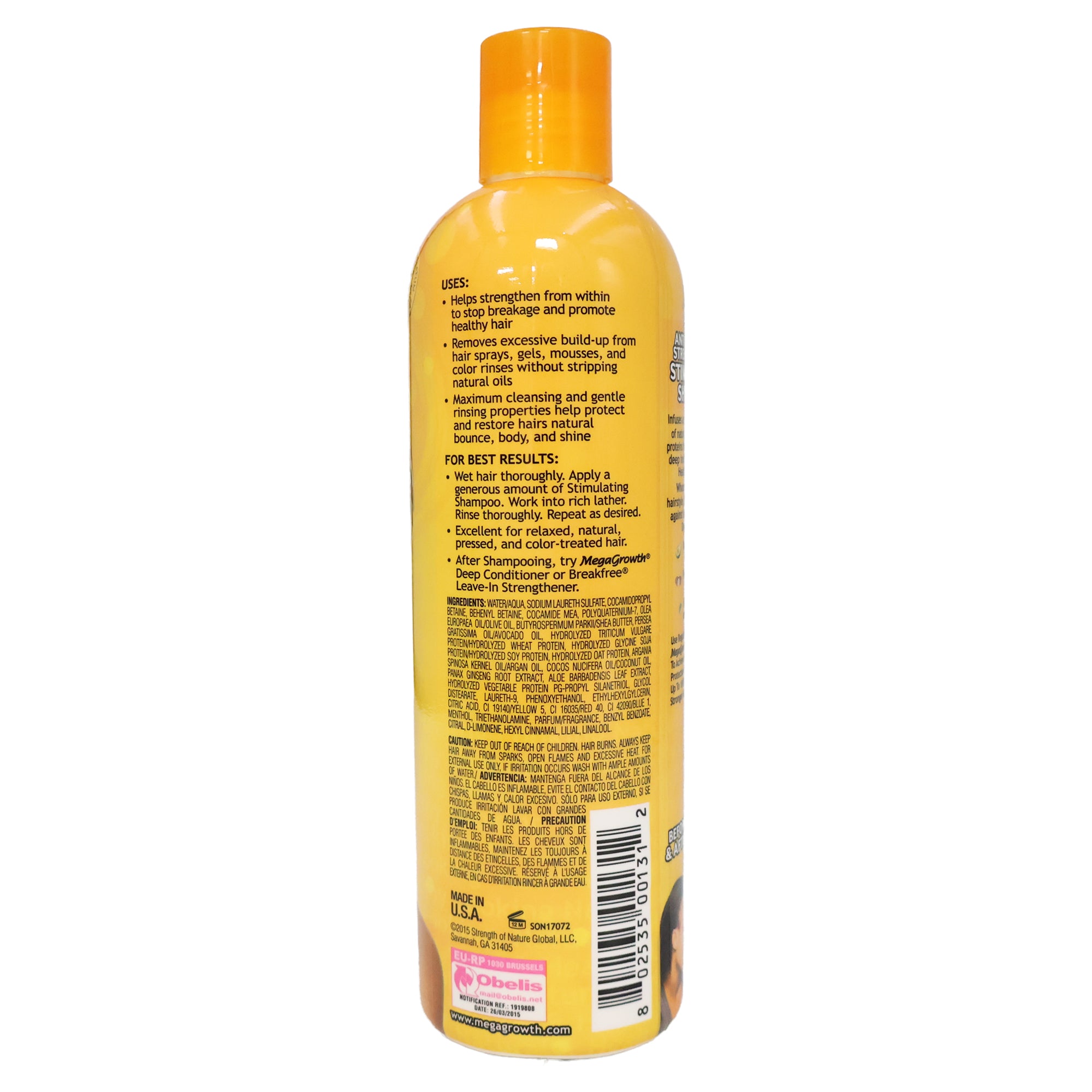 Profectiv Mega Growth Anti-Breakage Stimulating Shampoo, 12 Oz.