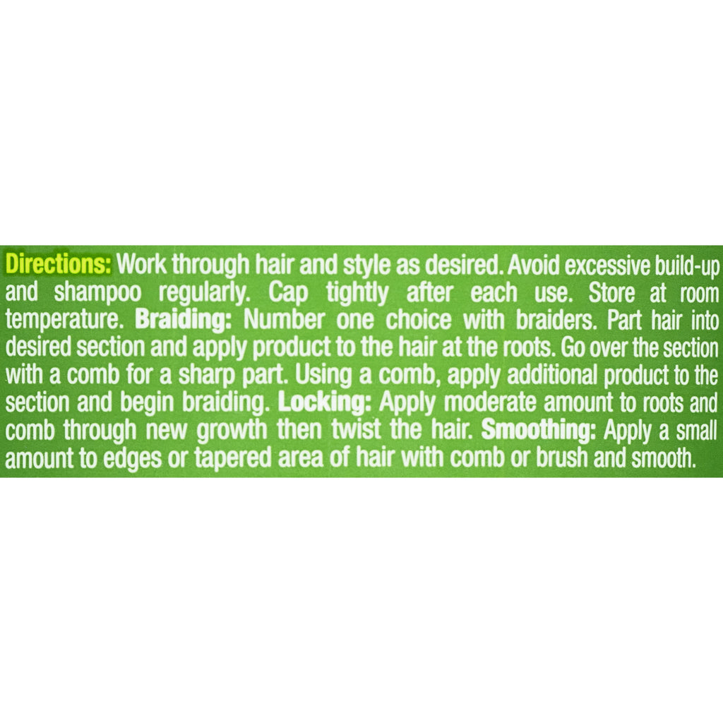 Ampro Shine-n-Jam Edges, Hair Styling Gel, 8 oz., Moisturizing, Unisex