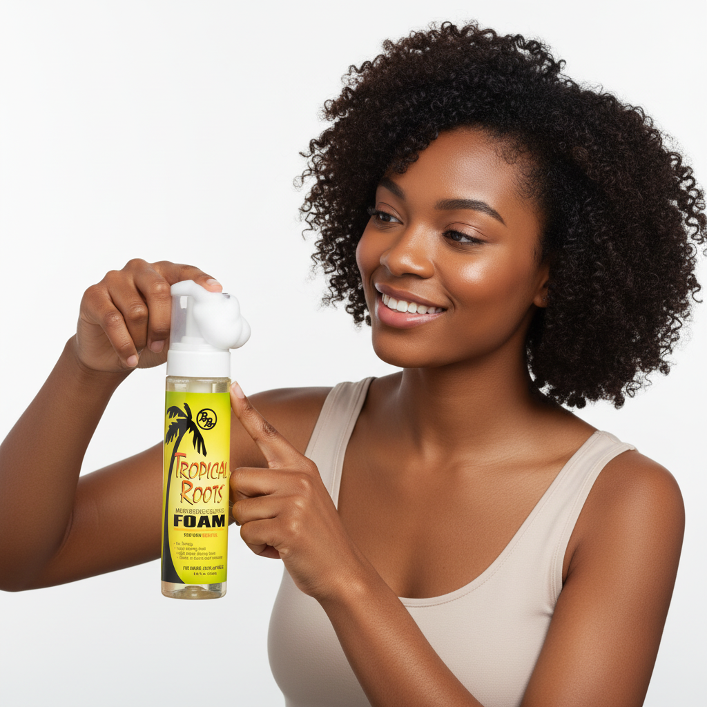 Bb Tropical Roots Sculpting Foam 8.5 oz.